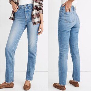 Madewell Classic Straight Jeans Eastend Wash | High Rise | Full Length | Sz 27